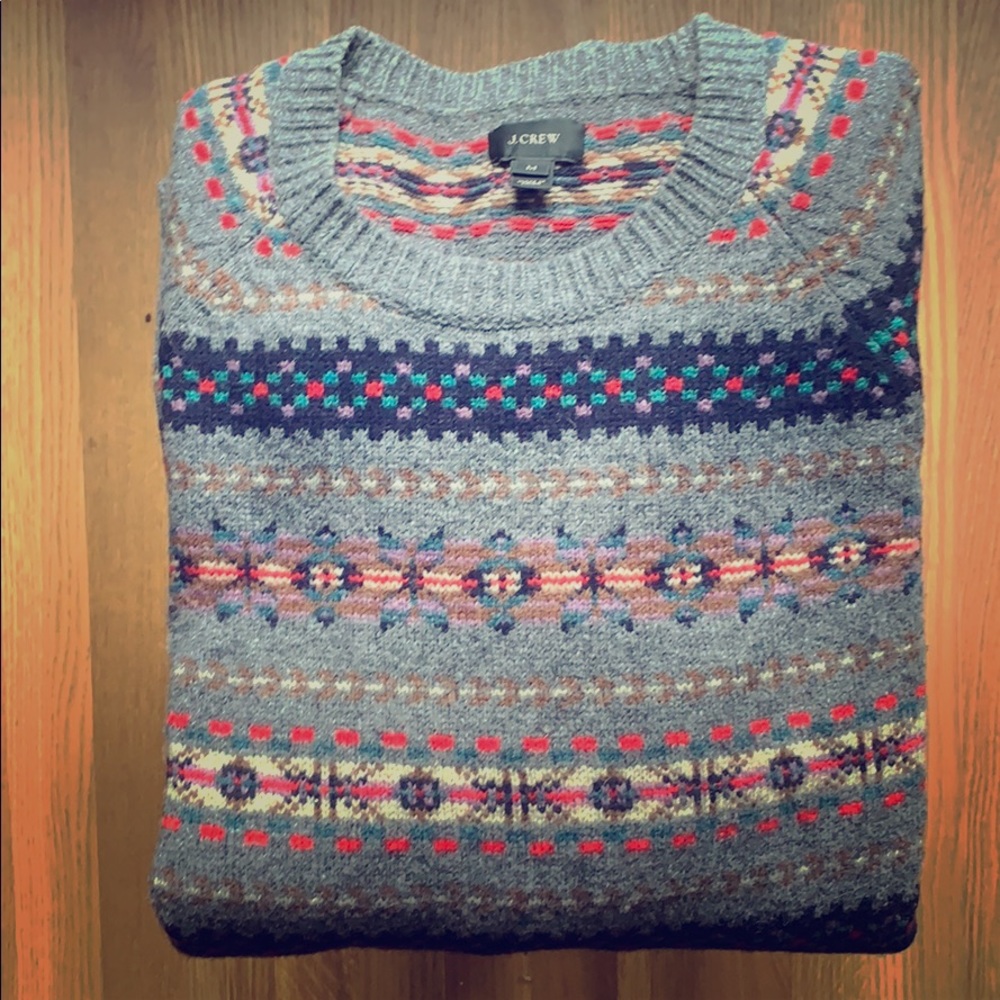 J.Crew Fair Isle Sweater